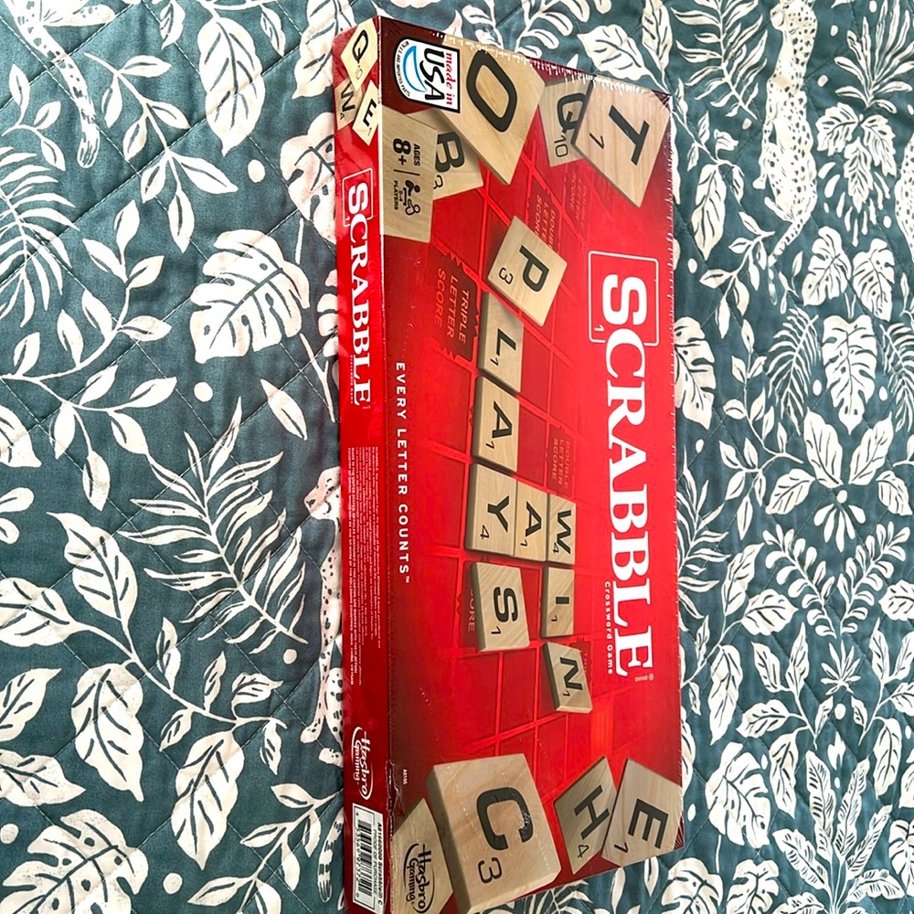 Brand new Scrabble board game